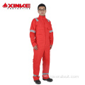 100% bomull brandskyddande arbetskläder safety coverall